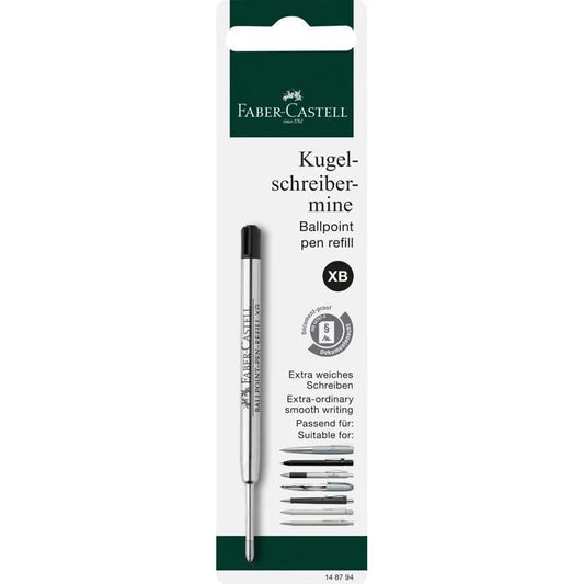 Faber Castell - Refill para Rollerball XP - Tinta color negro