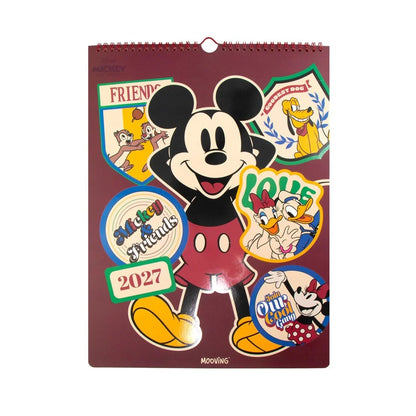 Calendario Mooving 2027 Mickey & Friends (6x8)