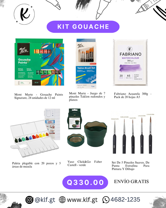 KIT GOUACHE