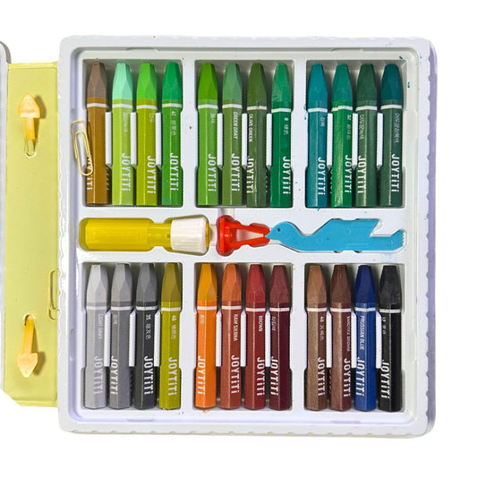 CRAYON PASTEL KOREA GRASO CAJA PLASTICA, 48 COLORES