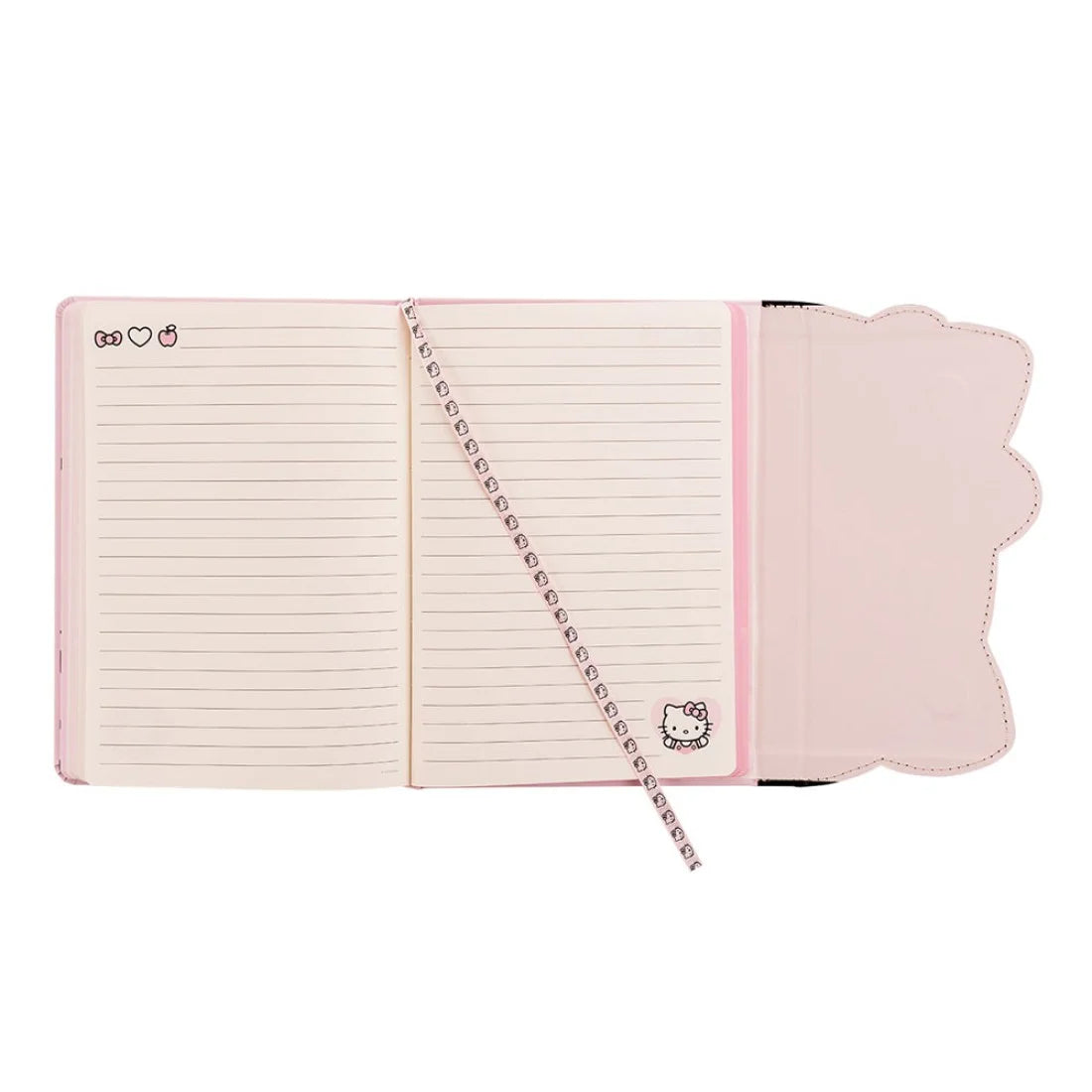 HELLO KITTY - LIBRETA RAYADO 96H