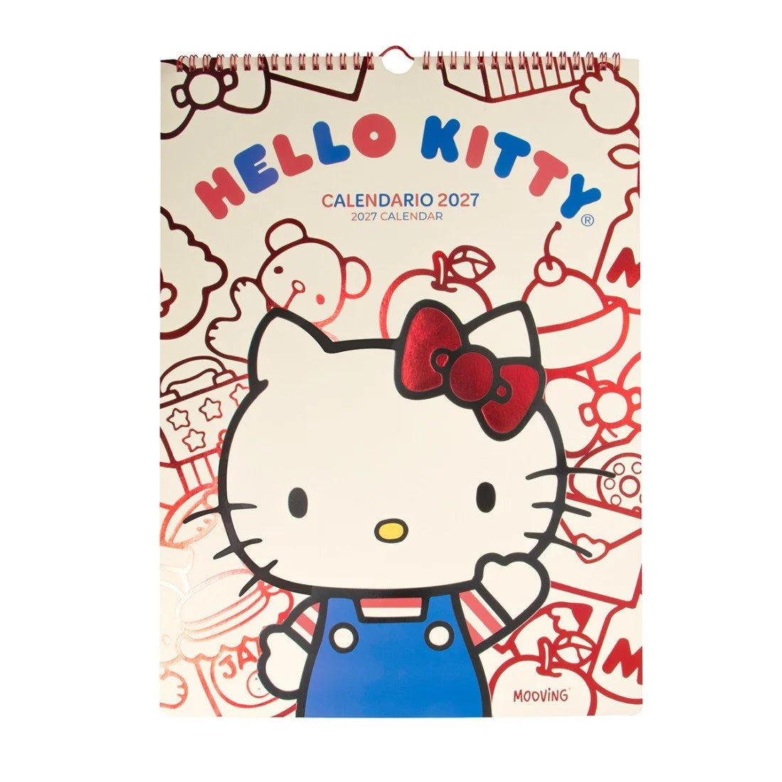 Calendario Mooving 2027 Hello Kitty (6x8)