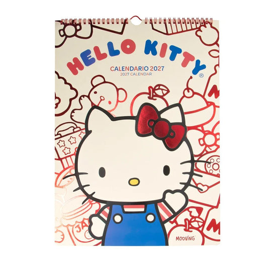 Calendario Mooving 2027 Hello Kitty (6x8)