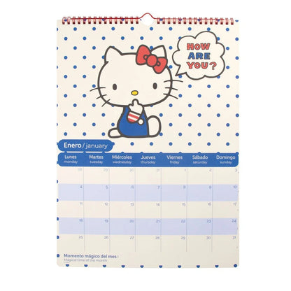 Calendario Mooving 2027 Hello Kitty (6x8)