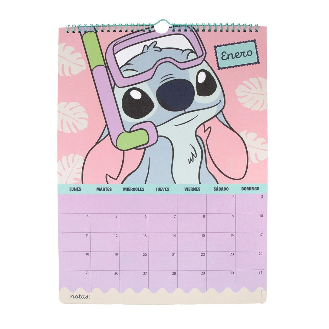 Calendario Mooving 2027 Stitch (6x8)