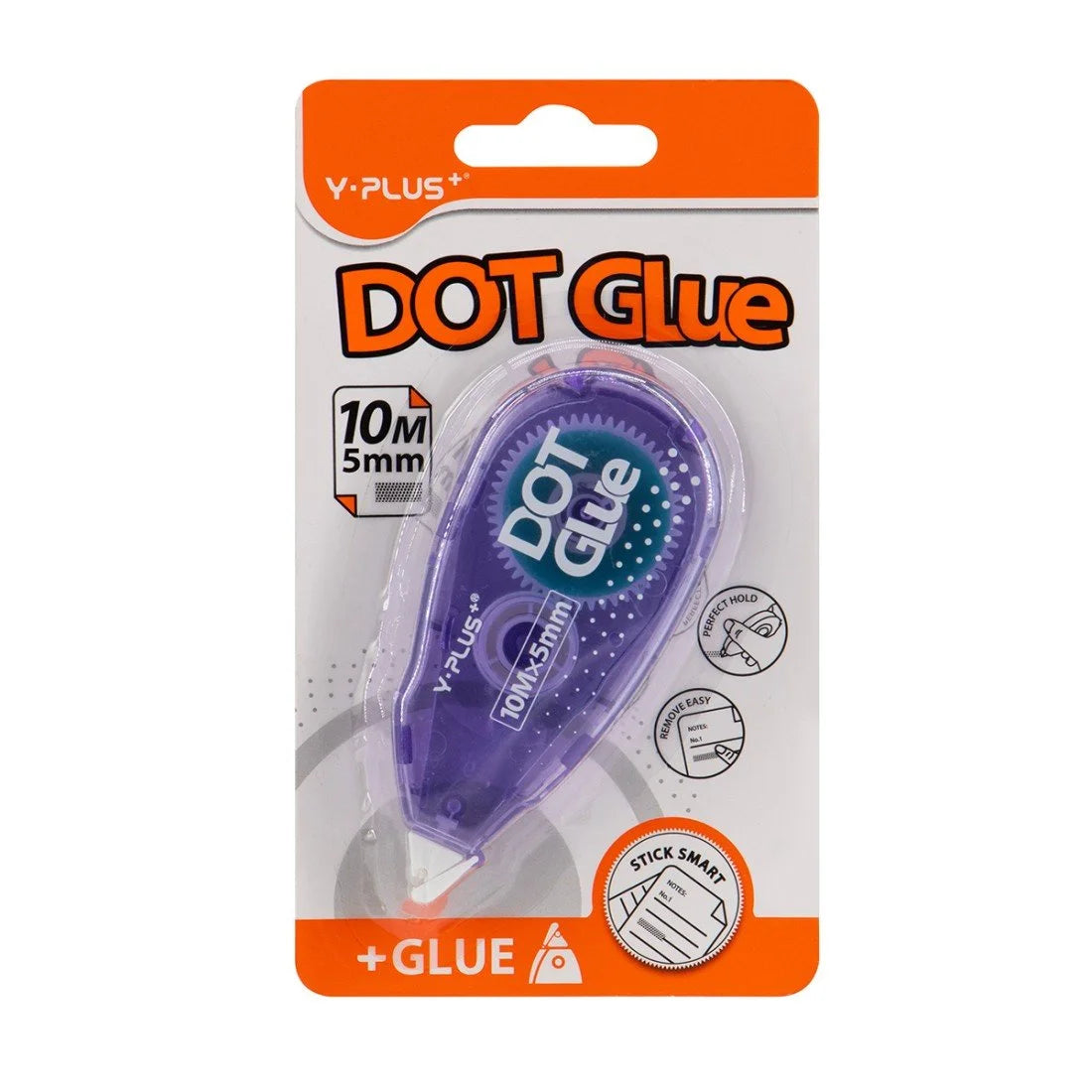 Cinta adhesiva Y-Plus 5mmx10m Dot Glue