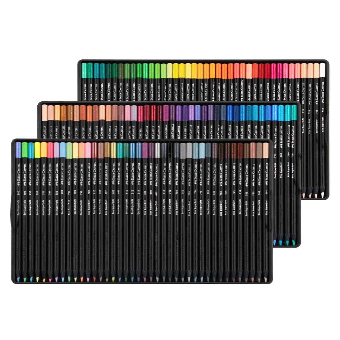 Faber Castell - Crayones de madera Supersoft 120 colores