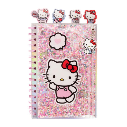 HELLO KITTY -  CUADERNO CON ESPIRAL SEPARADORES 8x6