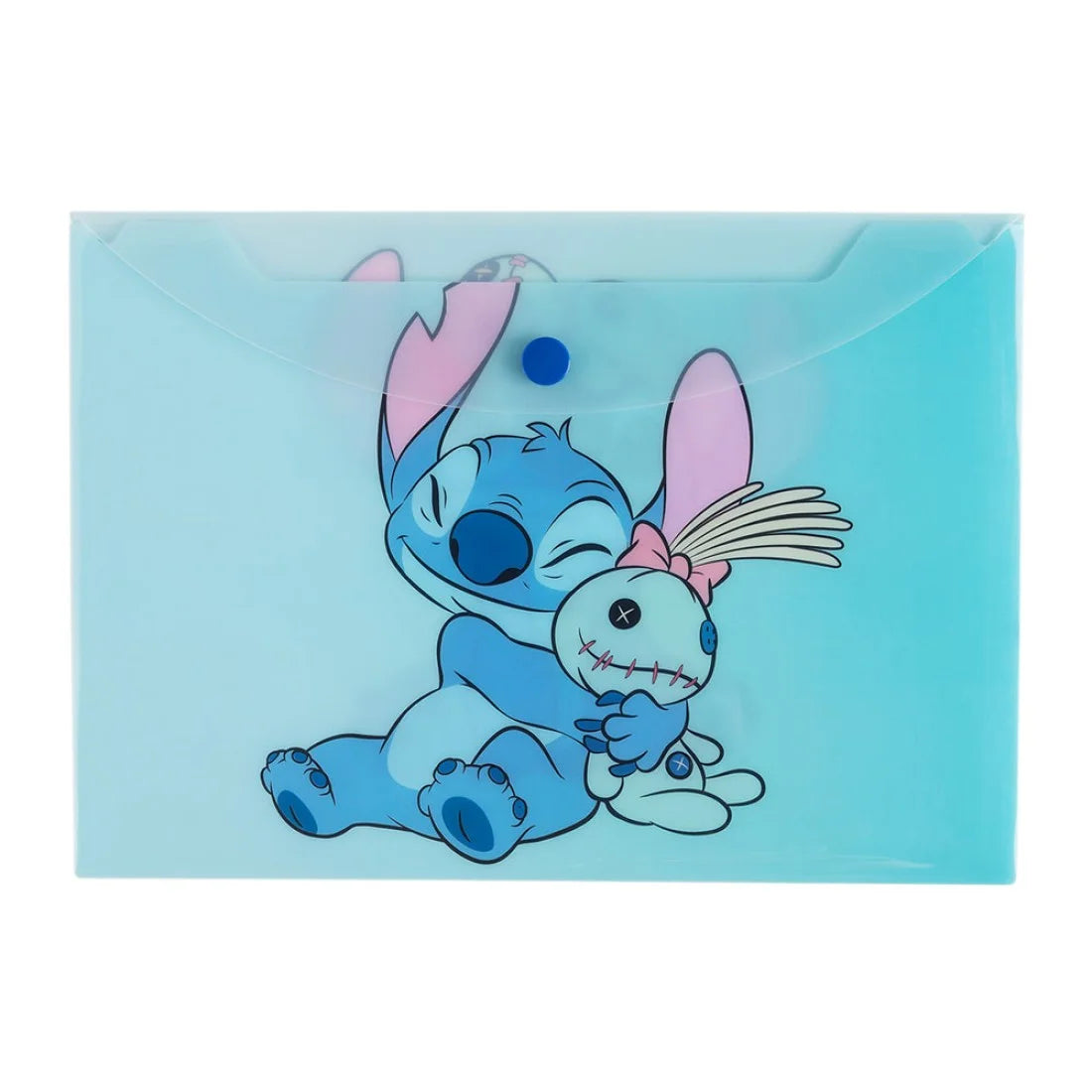 Sobre plástico Mooving broche A5 Stitch
