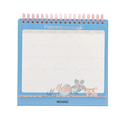 Calendario De Escritorio Mooving 2027 Cerezo