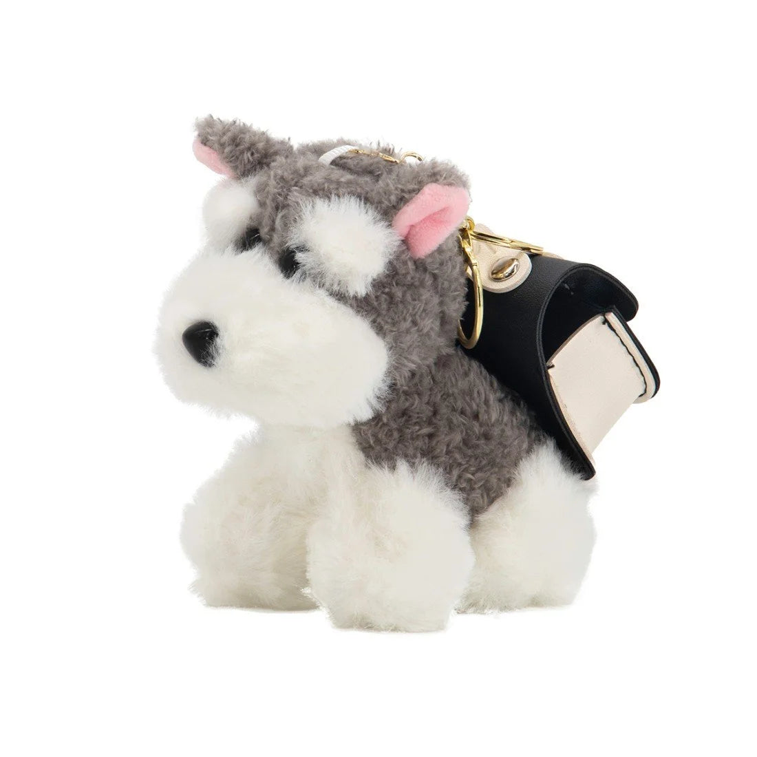 Llavero Skylar – Peluche Perro Gris