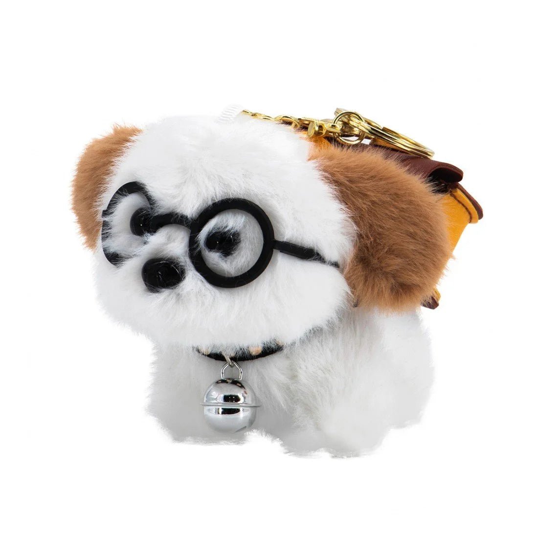 Llavero Skylar – Peluche Perro Café