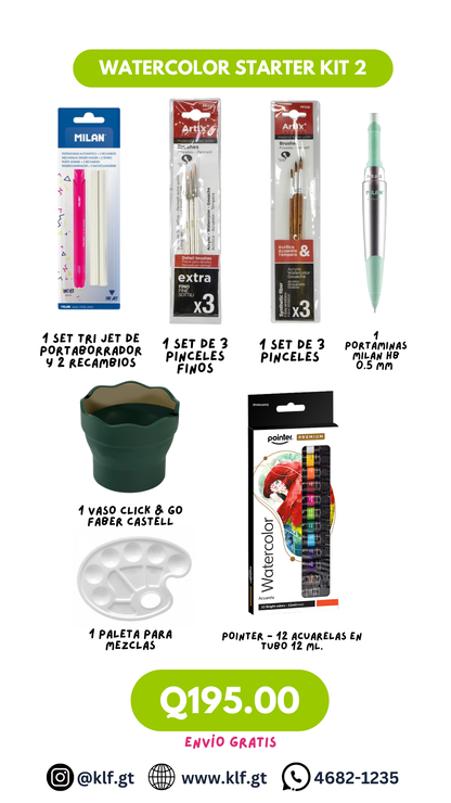 Acuarela Inicial Kit 2