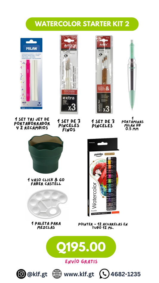 Acuarela Inicial Kit 2