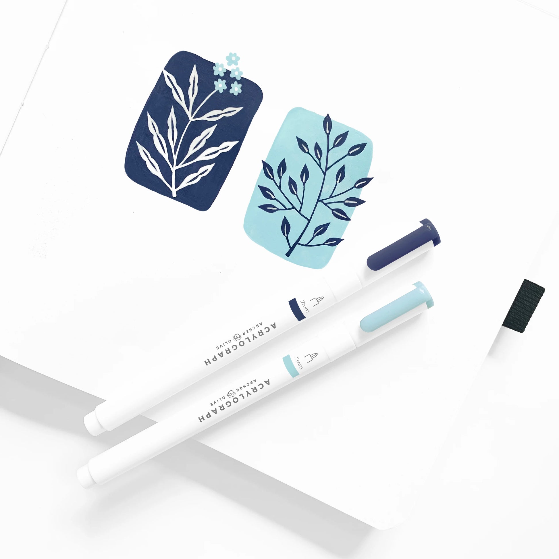 Acrylograph Pens Primary Collection 0.7mm Tip KEEPLIVINGFASTER