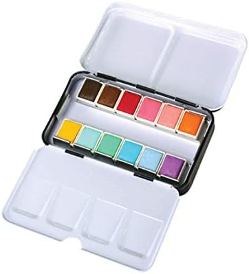 Mungyo acuarelas sólida profesional, 12 colores, tono pastel