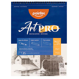 Pointer - Block Dibujo Tiza/Lapiz/Carboncillo 9"x12" 35h.