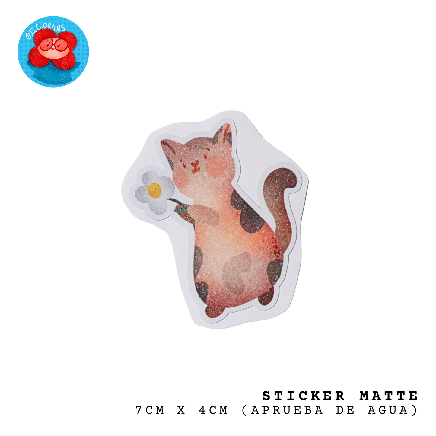 Sticker Waterproof Matte  - ILC.DRAWS
