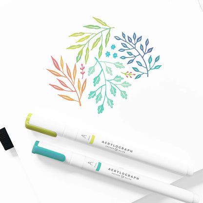 Acrylograph Pens Primary Collection 0.7mm Tip KEEPLIVINGFASTER