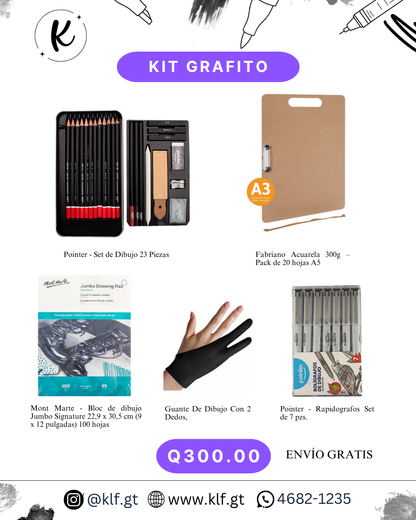 KIT GRAFITO