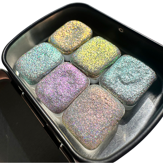 Acuarelas Artesanales: Mystical Gems Set Quarter Pan - Chroma Watercolors KEEPLIVINGFASTER