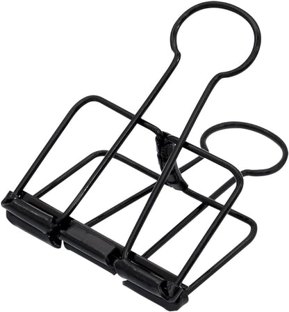 1 Clip de carpeta extra grande de 2 pulgadas (Color negro)