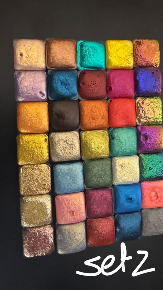 Acuarelas Artesanales: Mixed Sample set volumen 2 - Chroma Watercolors