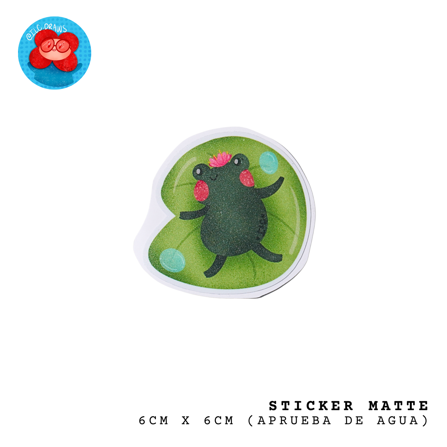 Sticker Waterproof Matte  - ILC.DRAWS