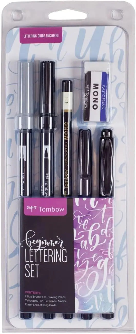 Tombow para principiantes BEGINNER LETTERING KEEPLIVINGFASTER