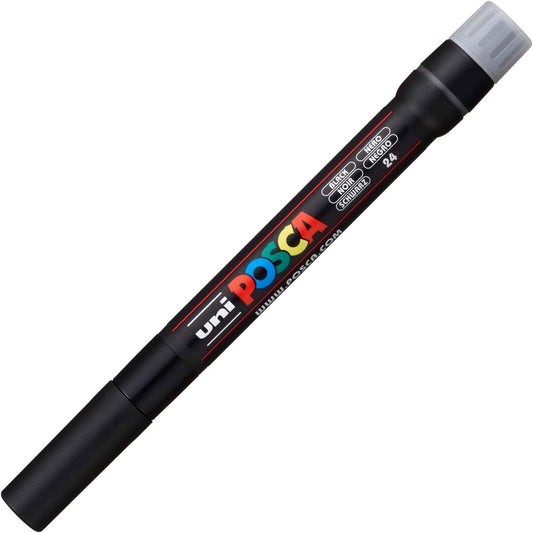 POSCA - Marcador de pintura, pincel PCF-350, negro