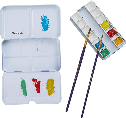 MEEDEN - Botes de acuarela vacíos con sartenes, color azul KEEPLIVINGFASTER