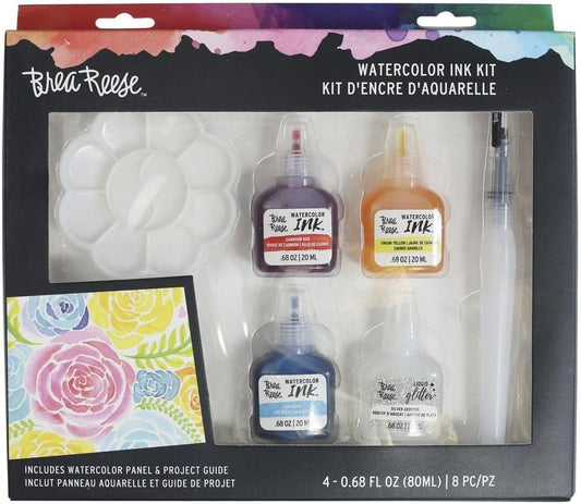 Brea Reese - Kit de arte de tinta para acuarela KEEPLIVINGFASTER