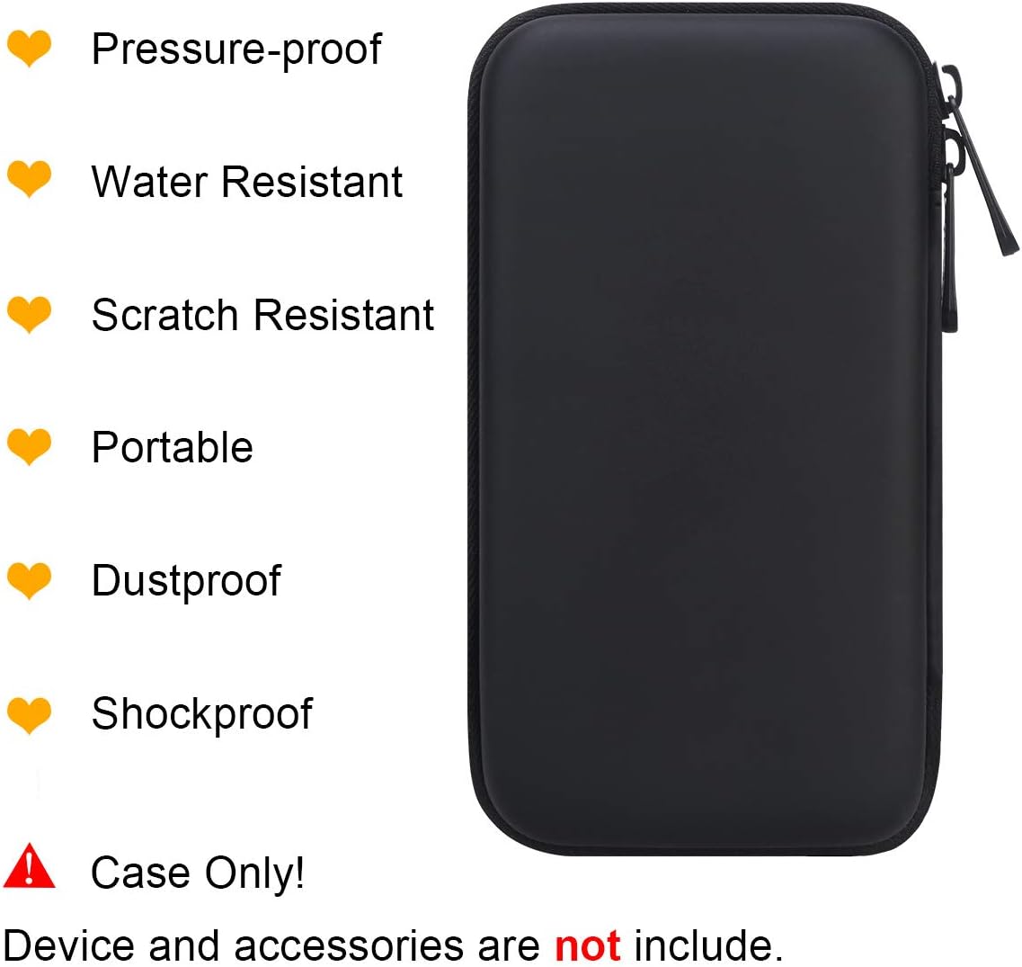 Funda rígida de viaje de poliuretano para MacBook Air Pro, adaptador de corriente Apple MagSafe 2 USB-C Charger, espacio adicional para concentrador USB C, concentrador tipo C, adaptador
