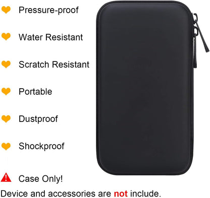 Funda rígida de viaje de poliuretano para MacBook Air Pro, adaptador de corriente Apple MagSafe 2 USB-C Charger, espacio adicional para concentrador USB C, concentrador tipo C, adaptador