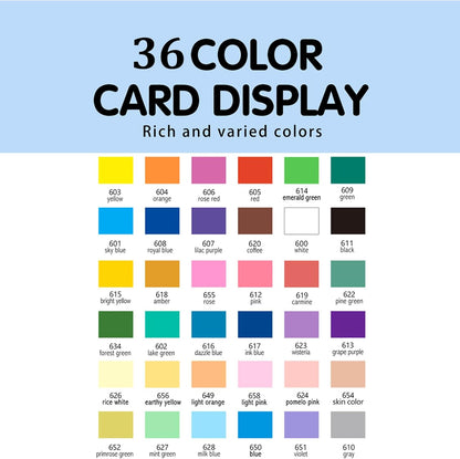 Bolígrafos de pintura acrílica de 36 colores, marcadores de pintura acrílica con punta de pincel suave, marcadores acrílicos impermeables de secado rápido para lienzo, pintura roca, madera,