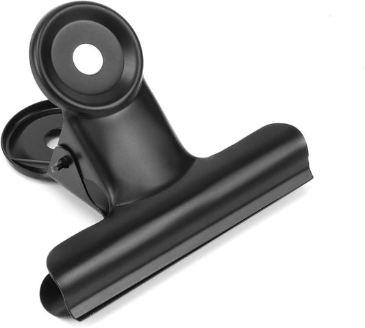 Clip Bulldog de 2.5 pulgadas, clips de papel de bisagra grandes de metal