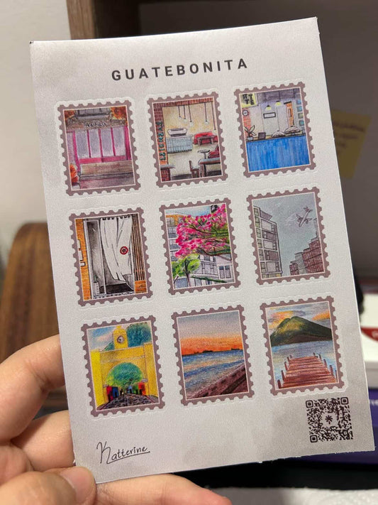 Sticker Sheet Guatebonita @kayessty_