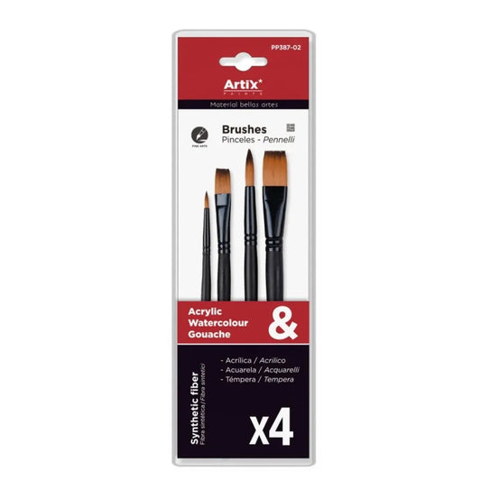 Artix - 4 Pinceles finos PP387-02