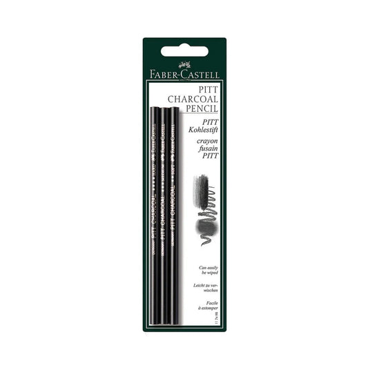 Faber Castell - PITT Charcoal paquete de 3