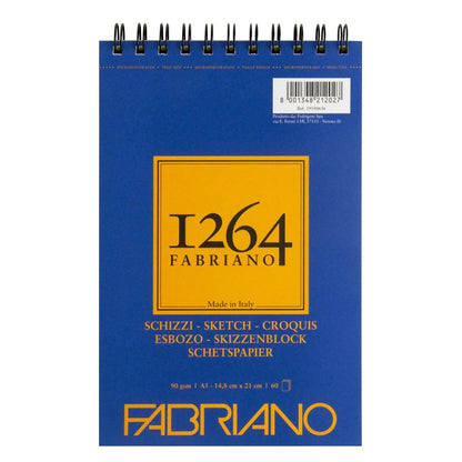 BLOCK SKETCH FABRIANO 120H 90G CON ESPIRAL A5