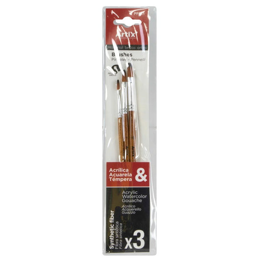 Artix - 3 Pinceles redondos PP231