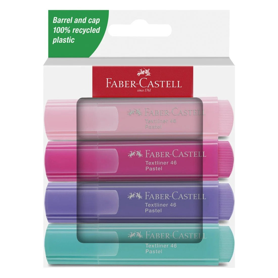 FABER CASTELL - Resaltadores pastel (4)