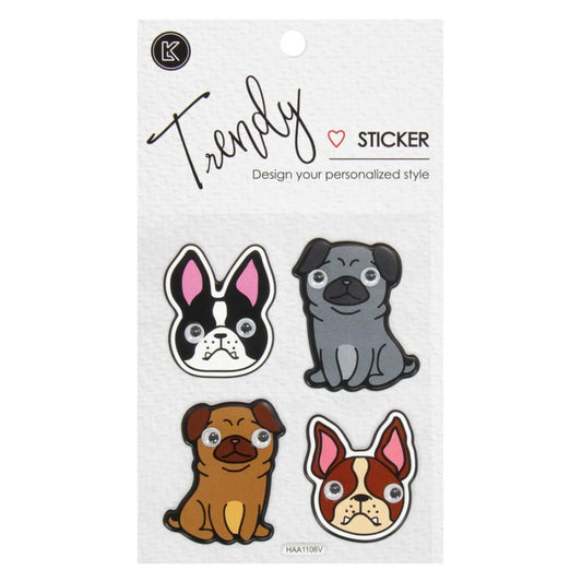 STICKERS LK TRENDY PERRITOS