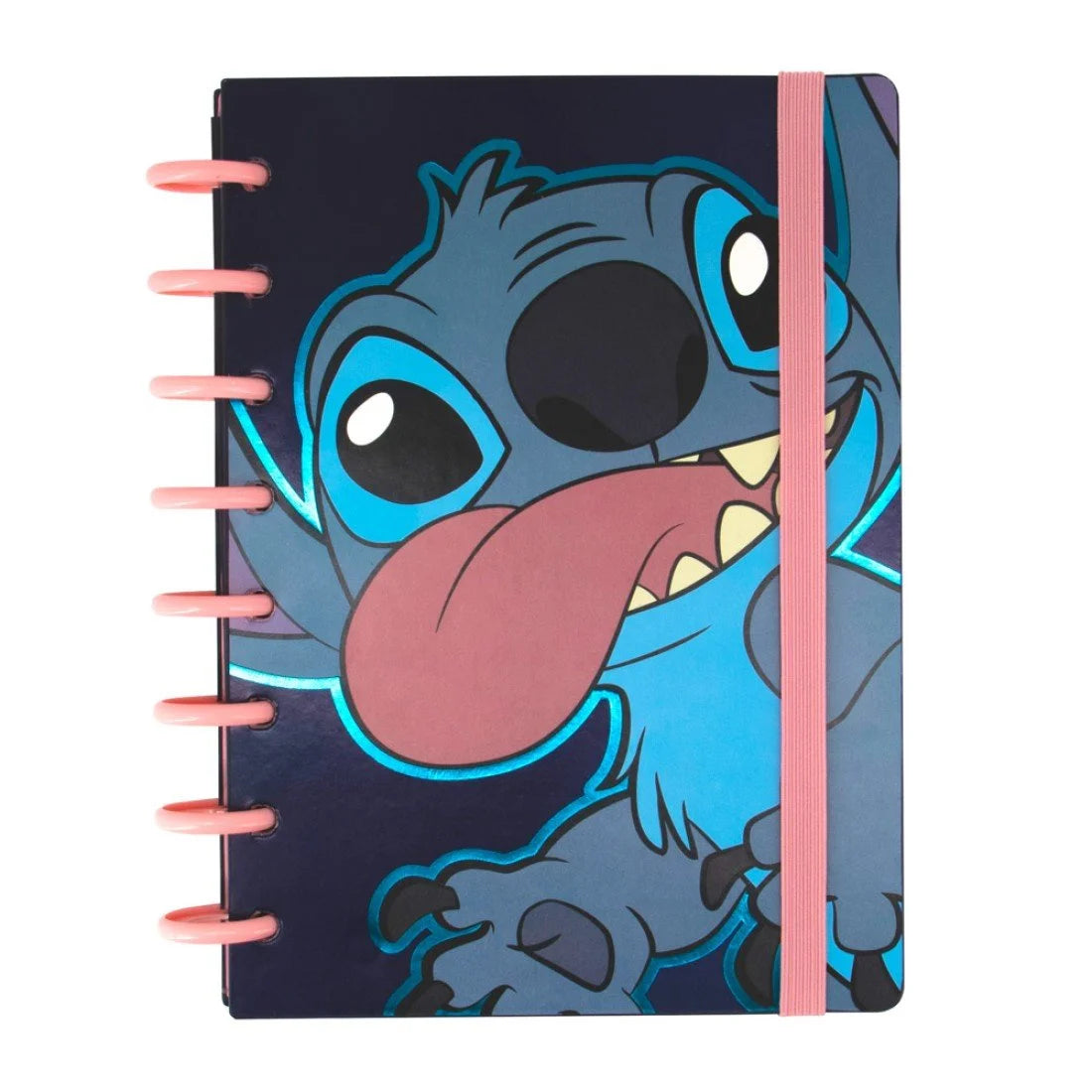 CUADERNO CON DISCOS MOOVING 80H STITCH