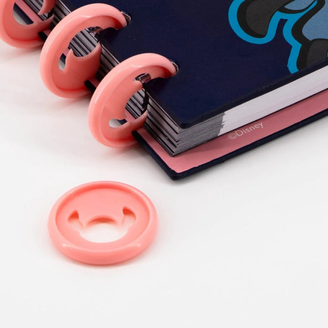 CUADERNO CON DISCOS MOOVING 80H STITCH