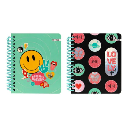 LIBRETA CON ESPIRAL 96H SMILE