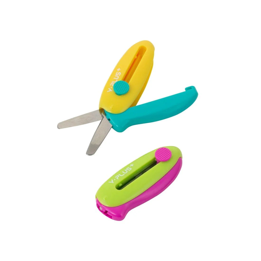 Y - Plus - 1 Tijera retractil color surtido
