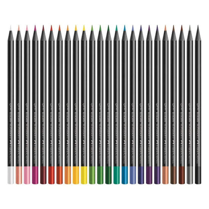 FABER CASTELL - CRAYON DE MADERA SUPERSOFT 24 COL