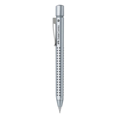 Portaminas Faber-Castell Grip 2011 0.7 mm – Plateado