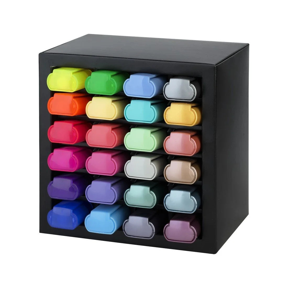 FABER CASTELL - RESALTADOR 24 COLORES NEON PASTEL METALICOS